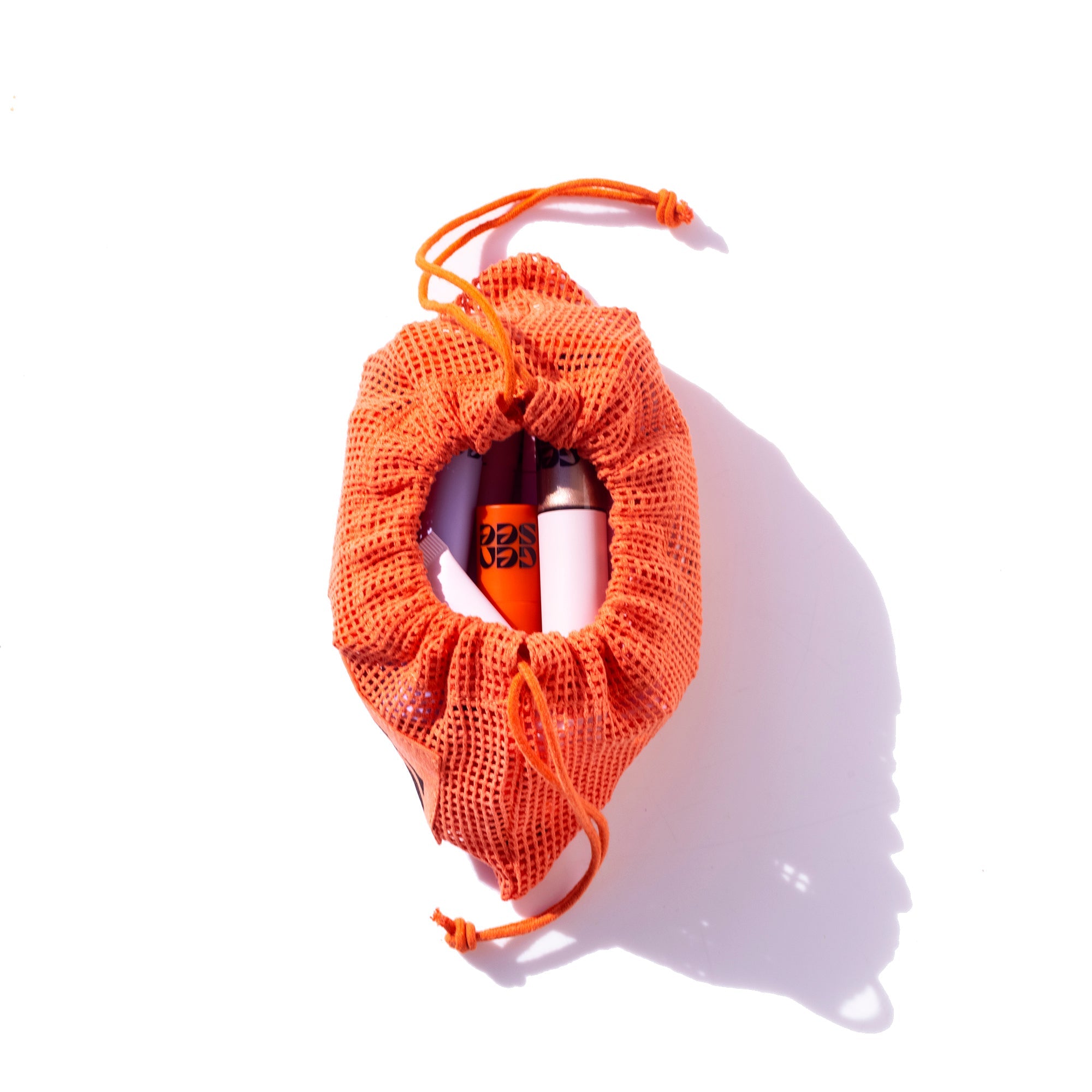 Organic Cotton Mesh Travel Bag - Image: 3