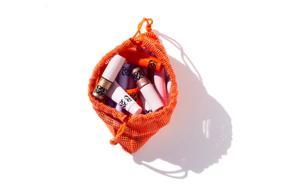 Organic Cotton Mesh Travel Bag - Thumbnail Image: 4